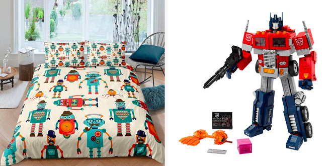 43 coole Geschenkideen für große und kleine Roboter Fans