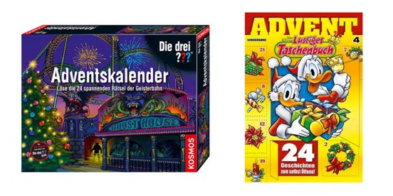 39 coole Adventskalender für Jungen (2023)