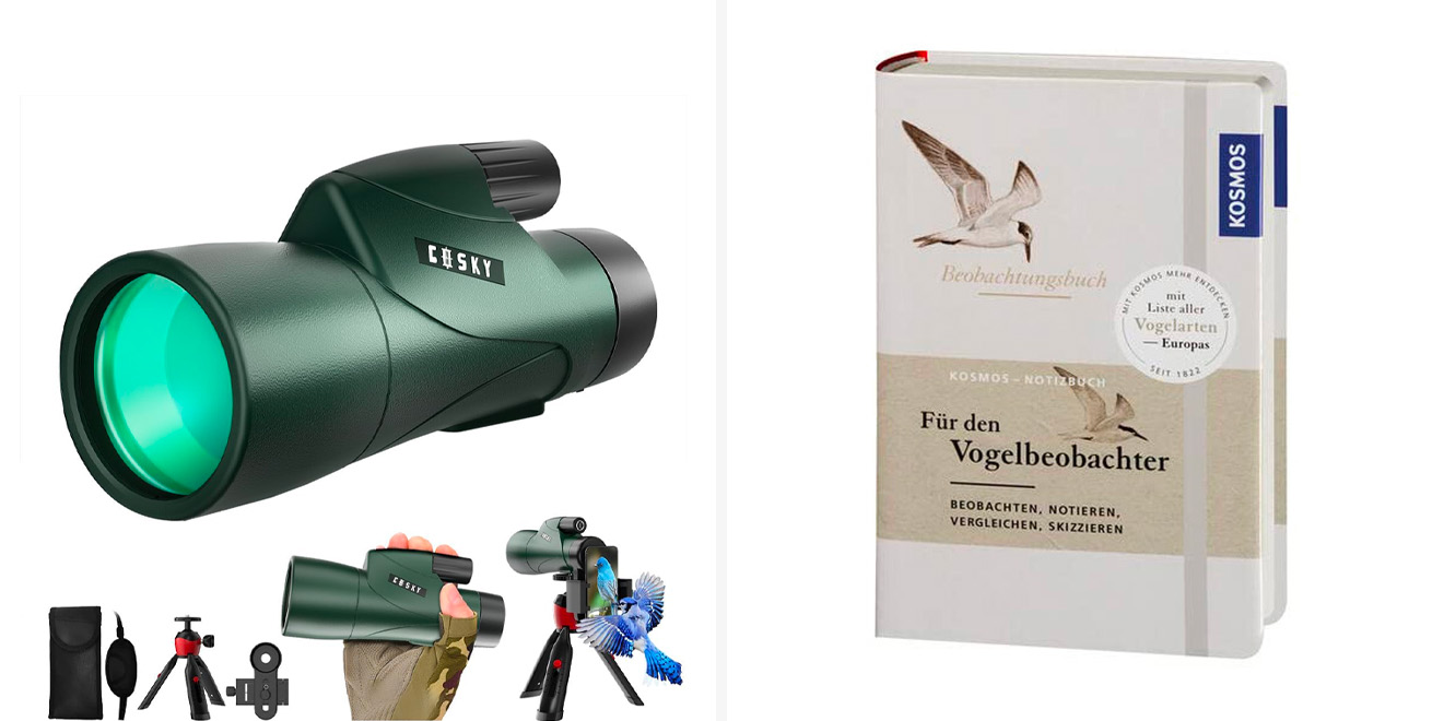 32 originelle Geschenkideen für Bird Watcher und Vogelfreunde