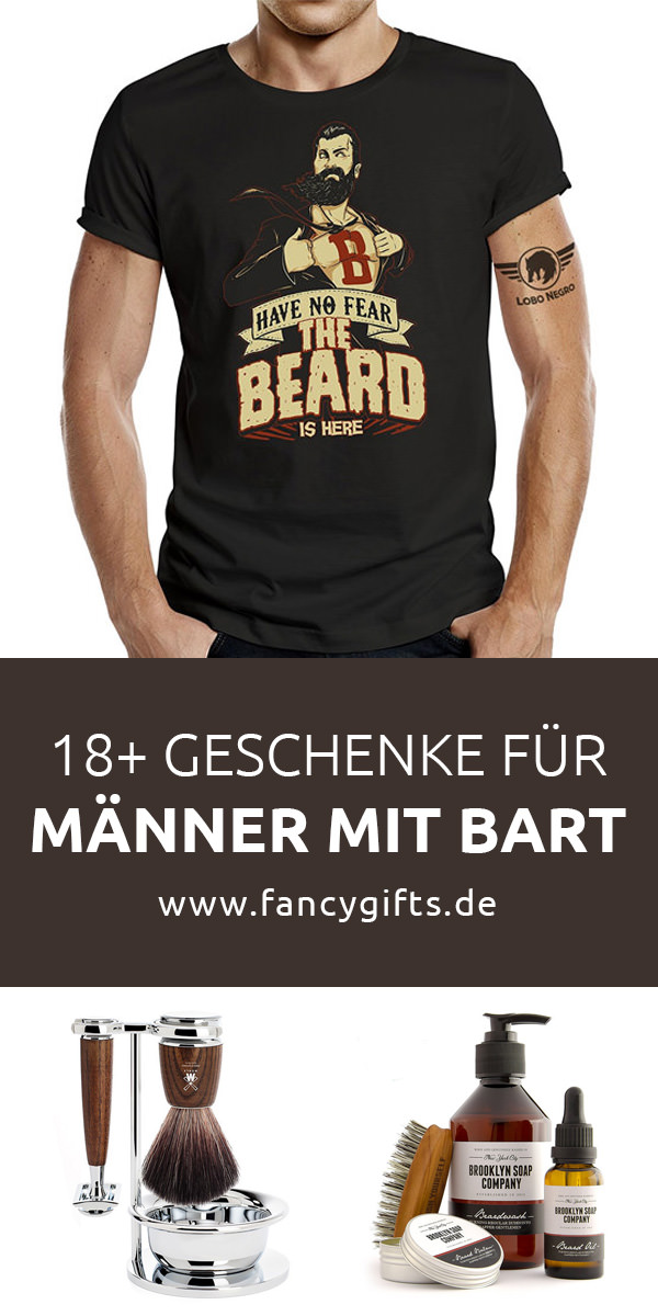 19 coole Geschenkideen für Männer mit Bart