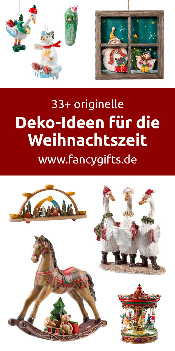 33 originelle Deko- und Geschenkideen für die Weihnachtszeit