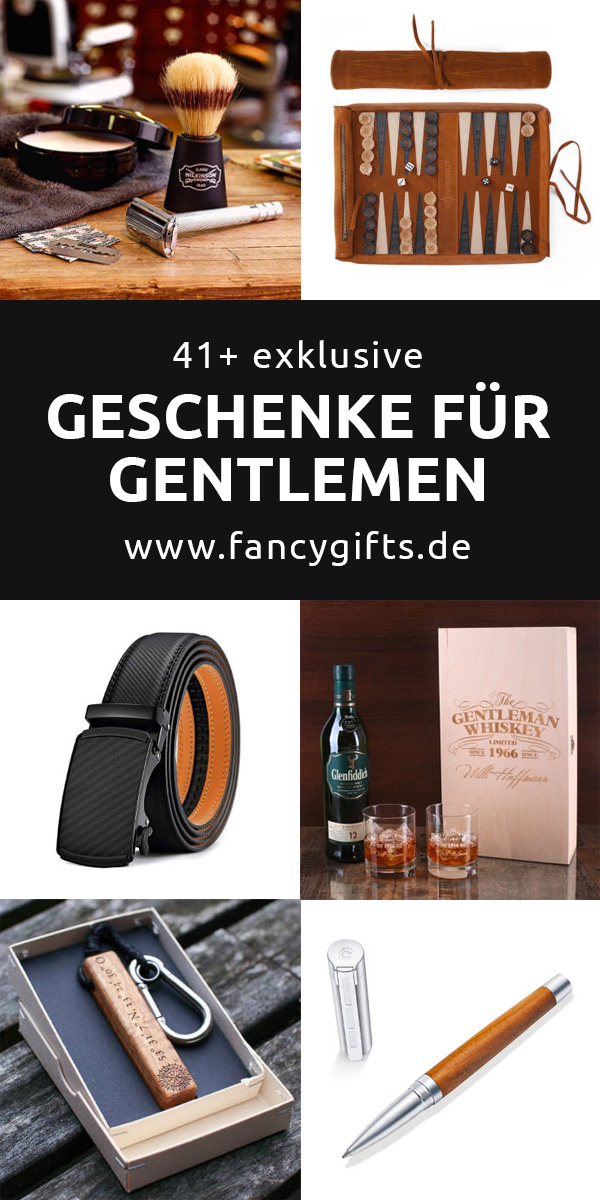 36 exklusive Geschenke für echte Gentlemen