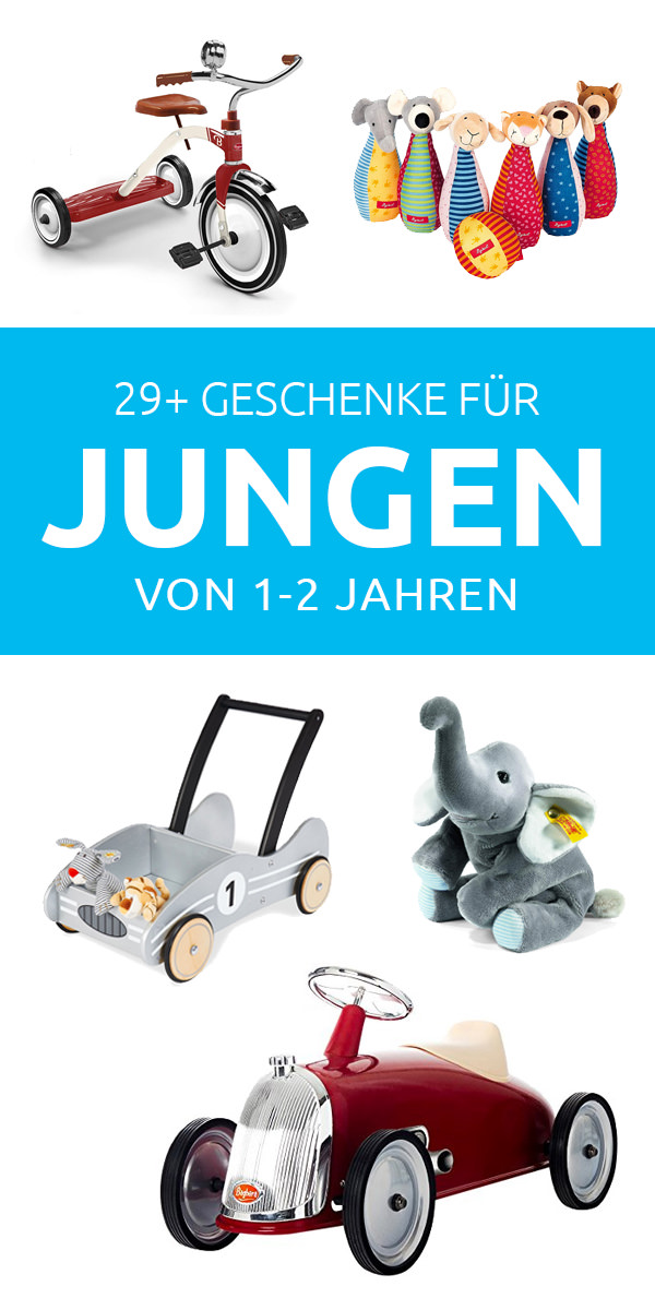 39 Geschenke für 1 bis 2 Jahre alte Jungen