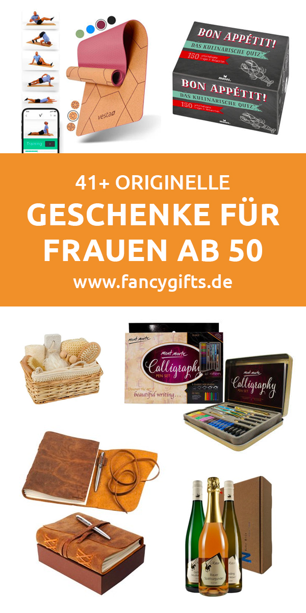 43 einzigartige Geschenke für Frauen ab 50 Jahren