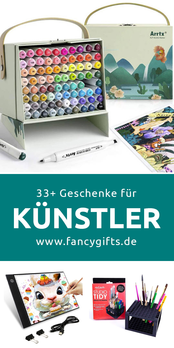 43 kreative Geschenke für Künstler, Maler und Illustratoren