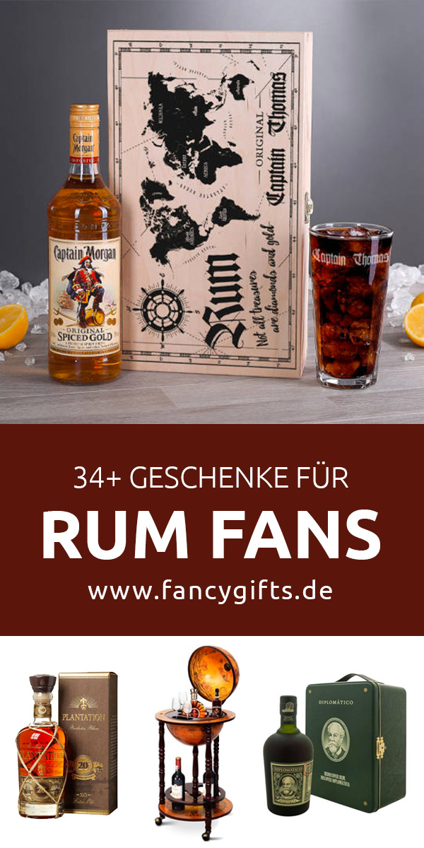 43 originelle Geschenke für Rum Fans