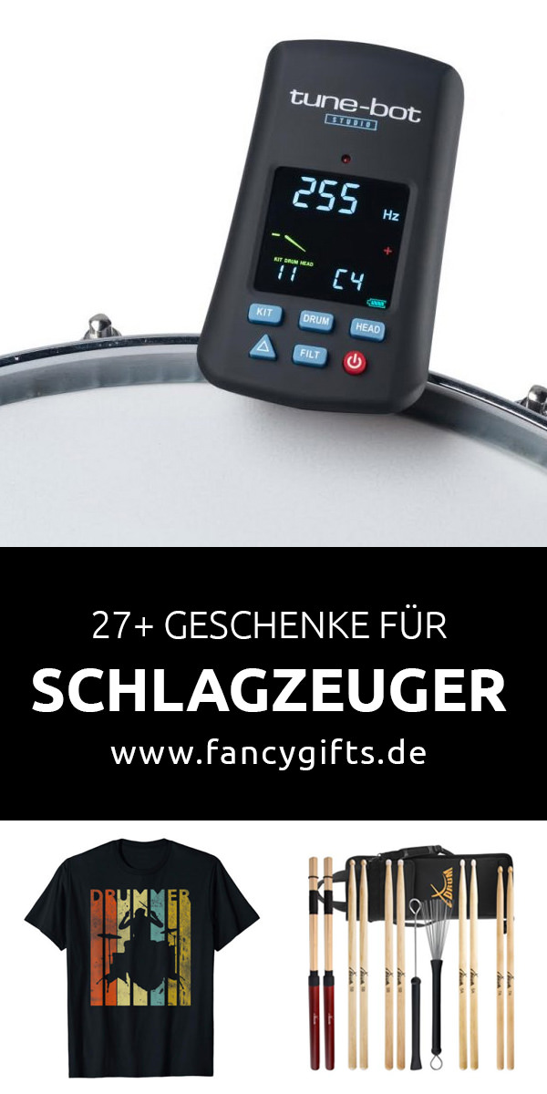 29 originelle Geschenke für Schlagzeuger