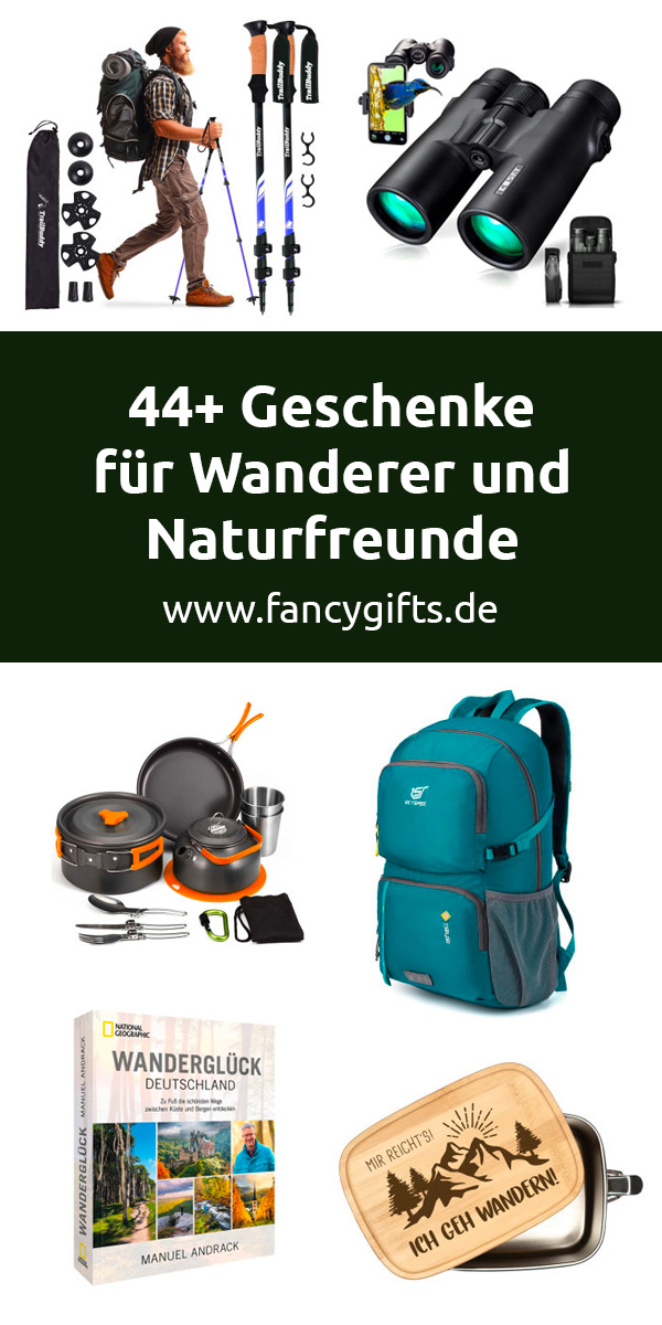 45 originelle Geschenke für Wanderer und Naturfreunde