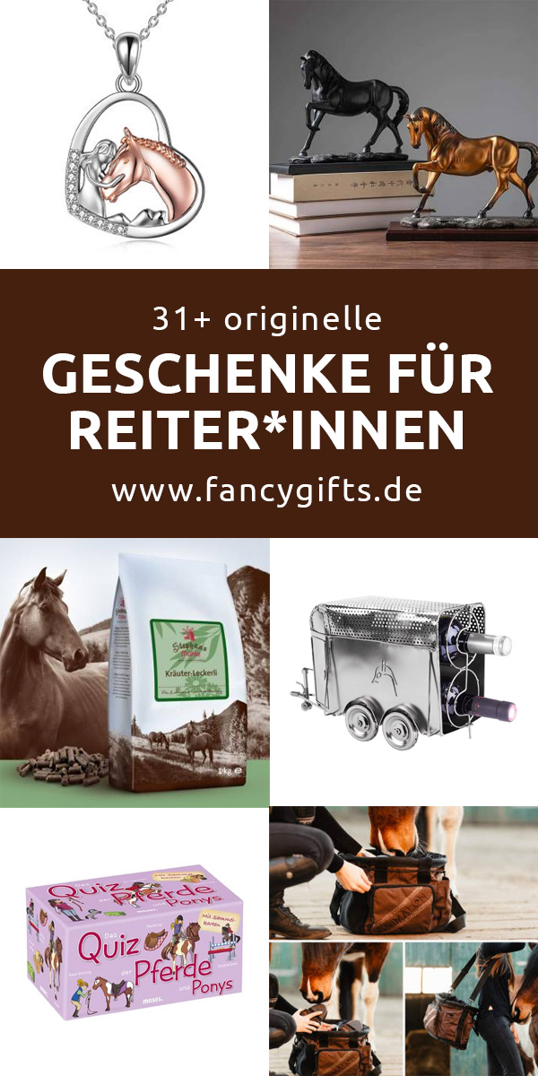 36 originelle Geschenke für Reiter und Pferdeliebhaber jeden Alters