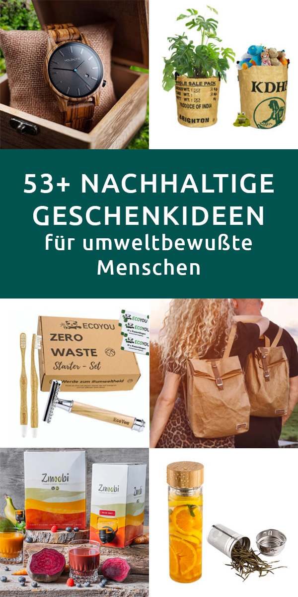 Weihnachtsgeschenke für Männer: 30 nachhaltige Ideen