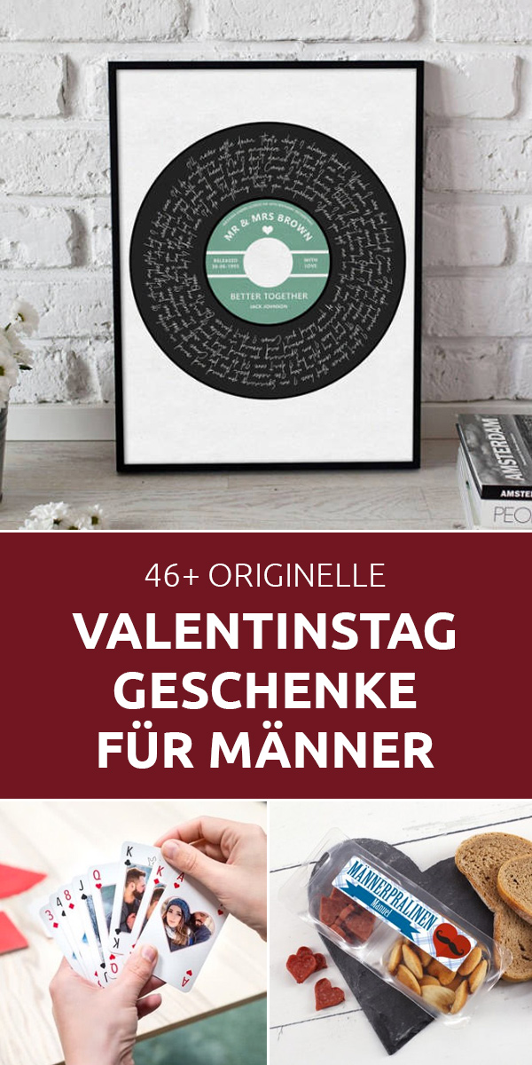 43 originelle Valentinstag Geschenke für Männer