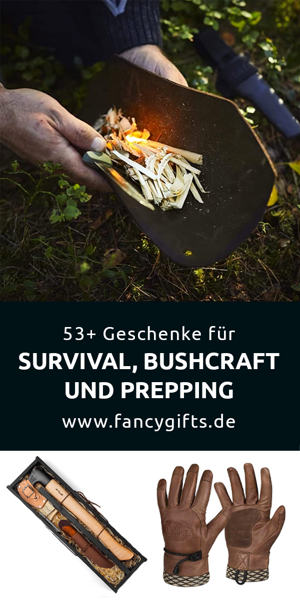 55 coole und praktische Geschenke für Survival-Fans und Bushcrafter