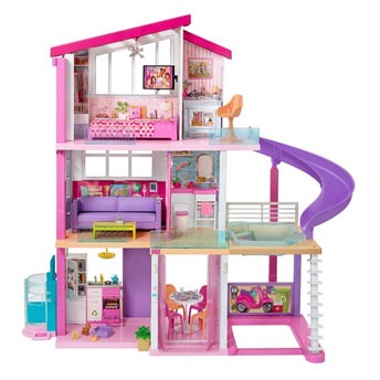 Barbie Traumvilla mit Lichtern Geruschen und viel  - Originelle Geschenke für 5 bis 6 Jahre alte Mädchen