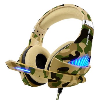 Beexcellent Deep Bass Gaming Kopfhrer im CamouflageDesign - Level Up: 72 coole Geschenkideen für echte Gamer