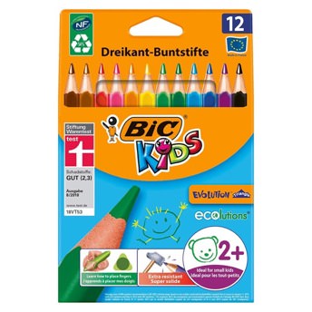 Bic Kids Dreikant Farbstifte ab 2 Jahre - 79 Geschenke für 3 bis 4 Jahre alte Jungen