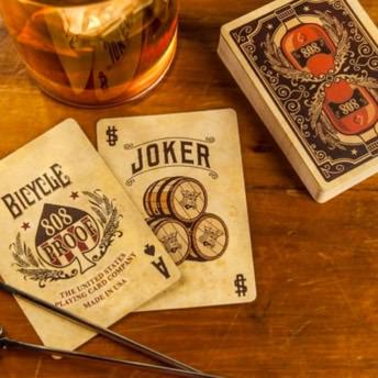 Bicycle Bourbon Spielkarten - 57 originelle Whiskey Geschenke