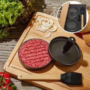Burgerpresse fr den perfekten Burger - 47 brandheiße Geschenke für Grillmeister