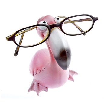 Lustiger Flamingo Brillenhalter - 34 lustige Geschenke für Frauen mit Humor