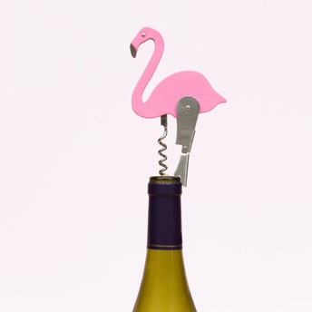 Flamingo Korkenzieher - 51 originelle Geschenke für Wein-Liebhaber