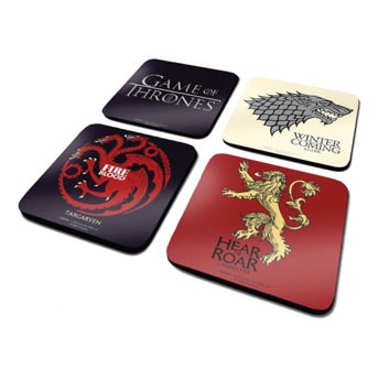 Game of Thrones Untersetzer Set - Originelle Game of Thrones Geschenke