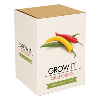 Geschenkbox Pflanze deine eigene Chilipflanzen - 70 Geschenke für Gartenfreunde
