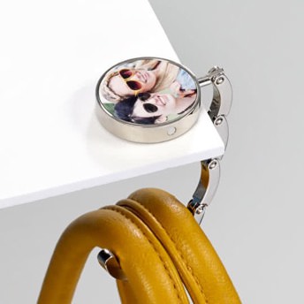 Praktischer HandtaschenHalter mit Deinem Lieblingsfoto - 65 personalisierte Geschenke für Frauen - so einzigartig wie sie selbst