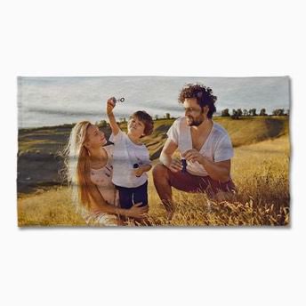 Weiches Handtuch mit vollflchigem Fotodruck  - Personalisierte Geschenke für Deine Liebsten