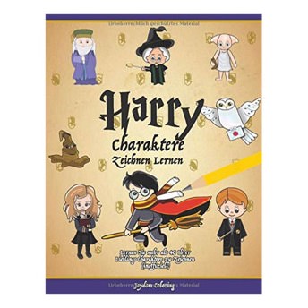 Harry Charaktere zeichnen lernen - Coole Geschenke für 7 bis 8 Jahre alte Jungen