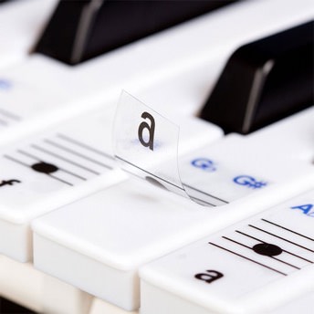 KeysiesAufkleber fr die Klavier und Keyboardtastatur - Coole Geschenke für Musiker & Musik-Begeisterte