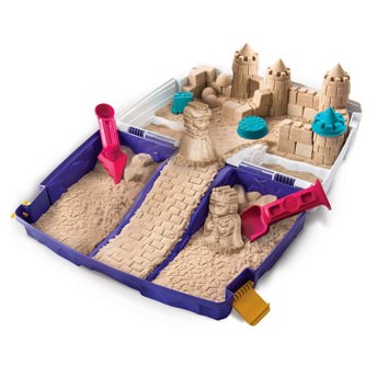 Magischer Kinetic Sand im praktischen Spielkoffer - 95 Geschenke für 5 bis 6 Jahre alte Jungen