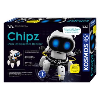 KOSMOS Chipz Roboter Bausatz - 101 Geschenke für 7 bis 8 Jahre alte Mädchen