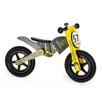 Laufrad aus Holz im MotorcrossDesign - 69 Geschenke für 3 bis 4 Jahre alte Jungen
