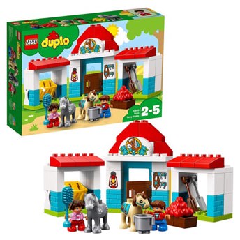LEGO Duplo Pferdestall - Geschenke für 1 bis 2 Jahre alte Mädchen