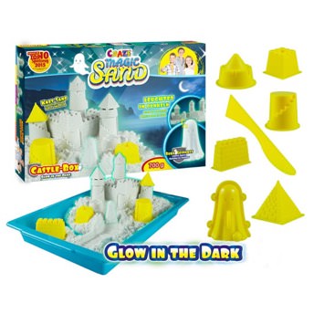 Magic Sand Castle Box Leuchtet im Dunkeln - Coole Geschenke für 7 bis 8 Jahre alte Jungen