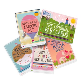 Milestone Baby Cards fr die einzigartigen Momente im 1  - 28 einzigartige Baby Shower Geschenke