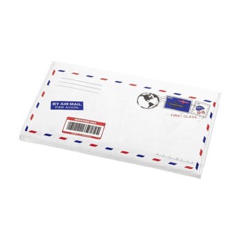 Reiseorganizer in Form eines Briefumschlages - 91 originelle Geschenke für Weltenbummler