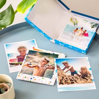36 RetroFotos in einer GeschenkBox - Personalisierte Geschenke für Deine Liebsten