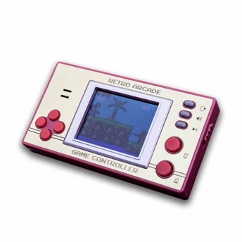 Retro Mini Spielekonsole mit LCD Display und ber 100  - 
