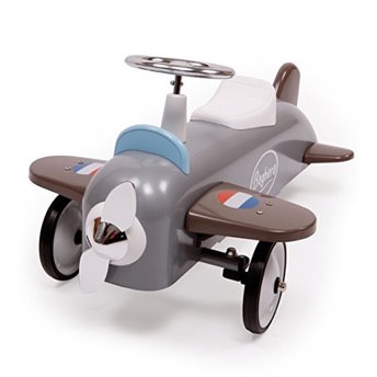 Rutscher Flugzeug im coolen RetroDesign - 39 Geschenke für 1 bis 2 Jahre alte Jungen