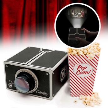 Smartphone Projektor zum Selberbauen - 48 Geschenke für Filmfans