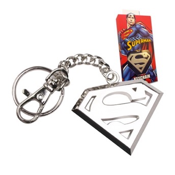 Superman Schlsselanhnger aus rostfreiem Edelstahl - 45 originelle Superhelden Geschenke