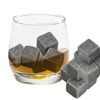 Whisky Steine aus natrlichem Speckstein - 55 originelle Whiskey Geschenke