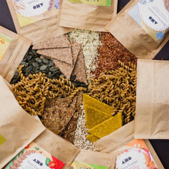 AHO Superfoods Kennenlern Paket Vegan Bio Rohkost  - 65 nachhaltige Geschenke für besonders umweltbewußte Menschen