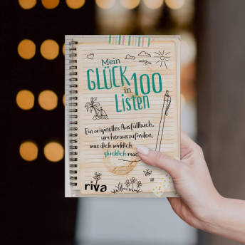 Mein Glck in 100 Listen Ein originelles Ausfllbuch - Aufmunternde Gute Besserung Geschenke zur Genesung