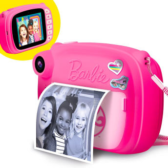Barbie Print Cam Sofortbildkamera fr Mdchen - 21 originelle Barbie Geschenke und Barbie Merch für Fans jeden Alters