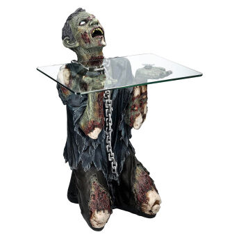 Beistelltisch Knieender Zombie Sklave - 24 originelle Geschenke für Zombie Fans