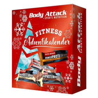 Body Attack Sports Nutrition Fitness Adventskalender 2021 - 51 starke Adventskalender für Männer (2022)