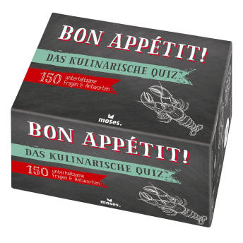 Bon apptit Das kulinarische Quiz - Kulinarische Köstlichkeiten: 24 exquisite und leckere Geschenke für Gourmets