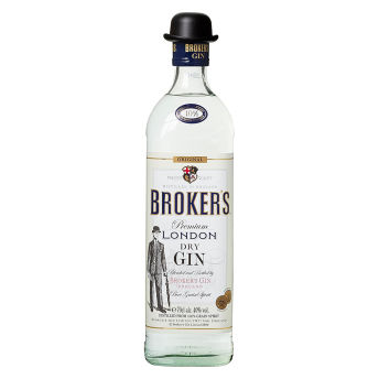 Brokers Gin Premium London Dry Gin 07 Liter - 41 tolle Geschenkideen für Gin-Liebhaber