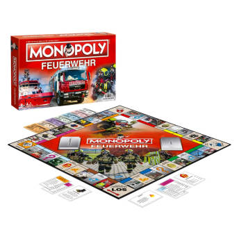 Monopoly Feuerwehr das Gesellschaftsspiel fr jeden  - 36 heiße Geschenke für Feuerwehrmänner und Feuerwehr-Fans